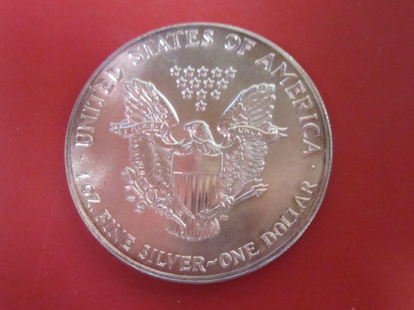 1987 American Silver Eagle 1 Ounce Gem Brilliant Uncirculated Coin See Photos