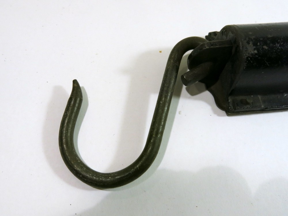 Antique Landers Improved Hanging Spring Balance Scale 80lb