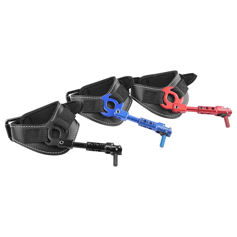 Archery Release Aids 360° Buckle Trigger Wrist Strap Compound Bow Hunting Shoot