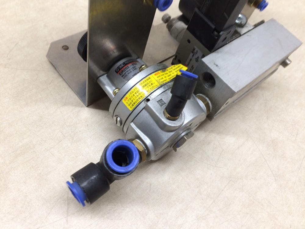 SMC Precision Regulator Assembly EIR202-F02 from a Giesecke Devirent Banknote