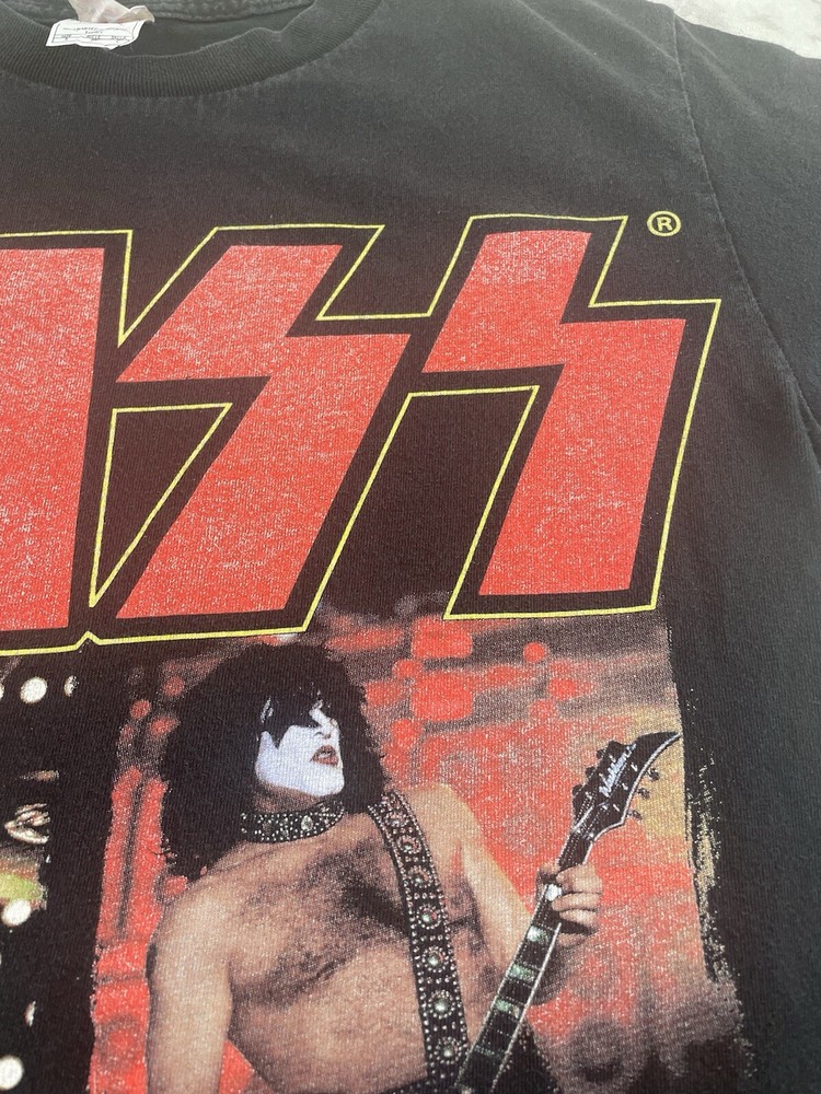 KISS ALIVE 35 Tour 2009 Vintage 2-Sided Black T-Shirt Alstyle Size Small