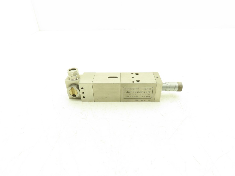 Hibar Systems HBD-1B Metering Pump