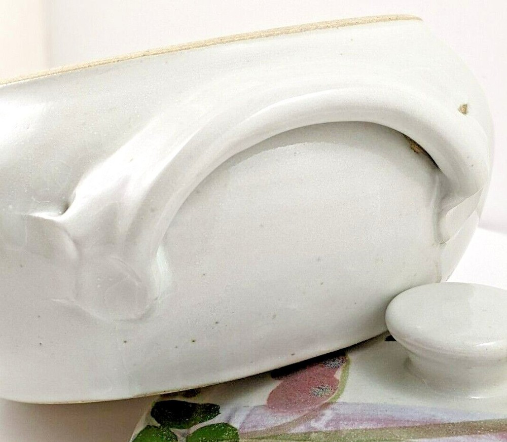 Hand Crafted Glazed Pottery Covered Casserole Serving Dish