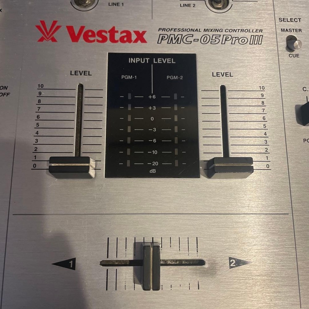 Vestax Mixer PMC-05Pro III Used Untested