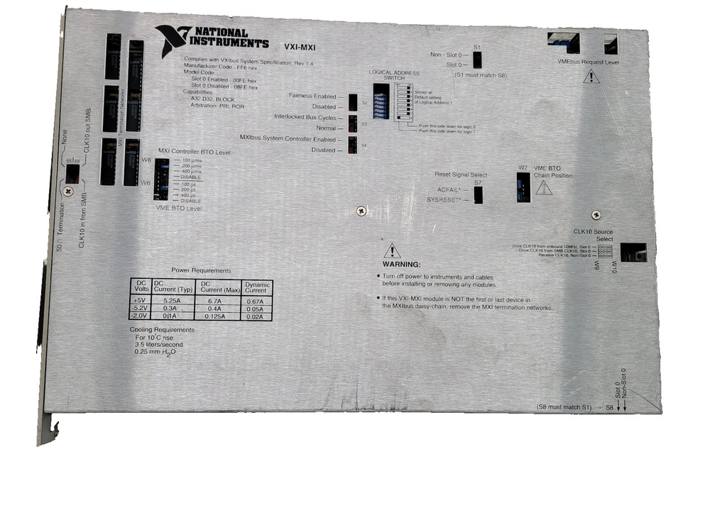 NATIONAL INSTRUMENTS VXI-MXI 181045-01