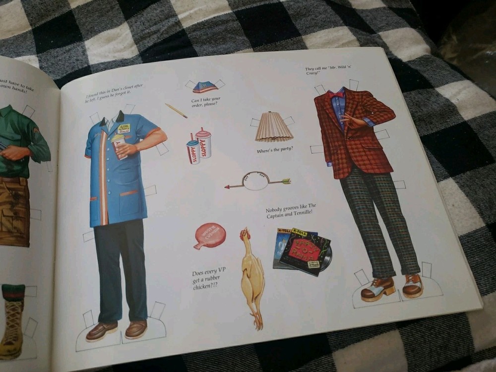 Bill & Al's Excellent Adventure A Paper Doll Book, 1994