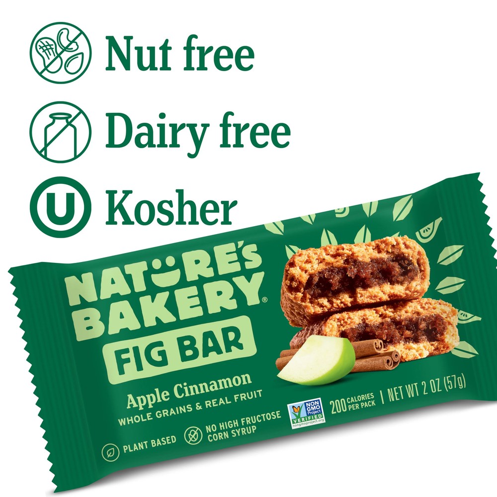 Apple Cinnamon Fig Bars Snack