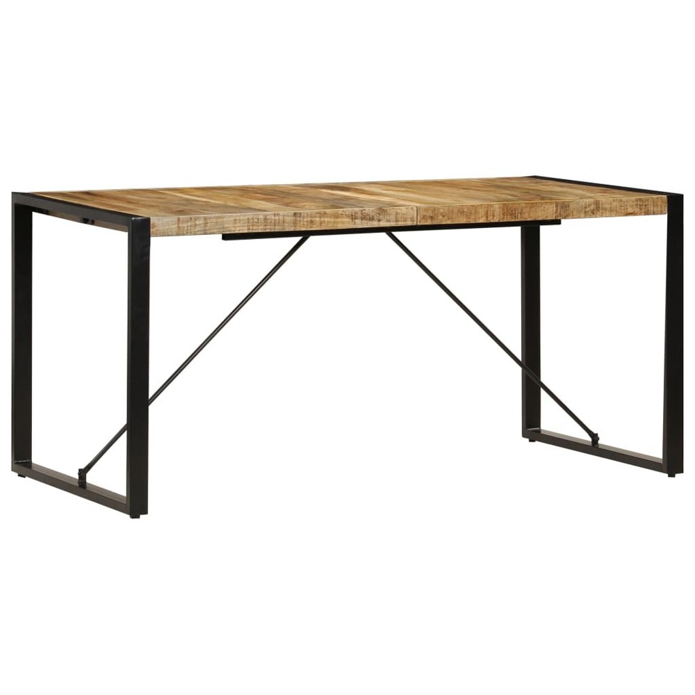 Dining Table Kitchen Table Dining Room Dinner Table Solid Mango Wood vidaXL