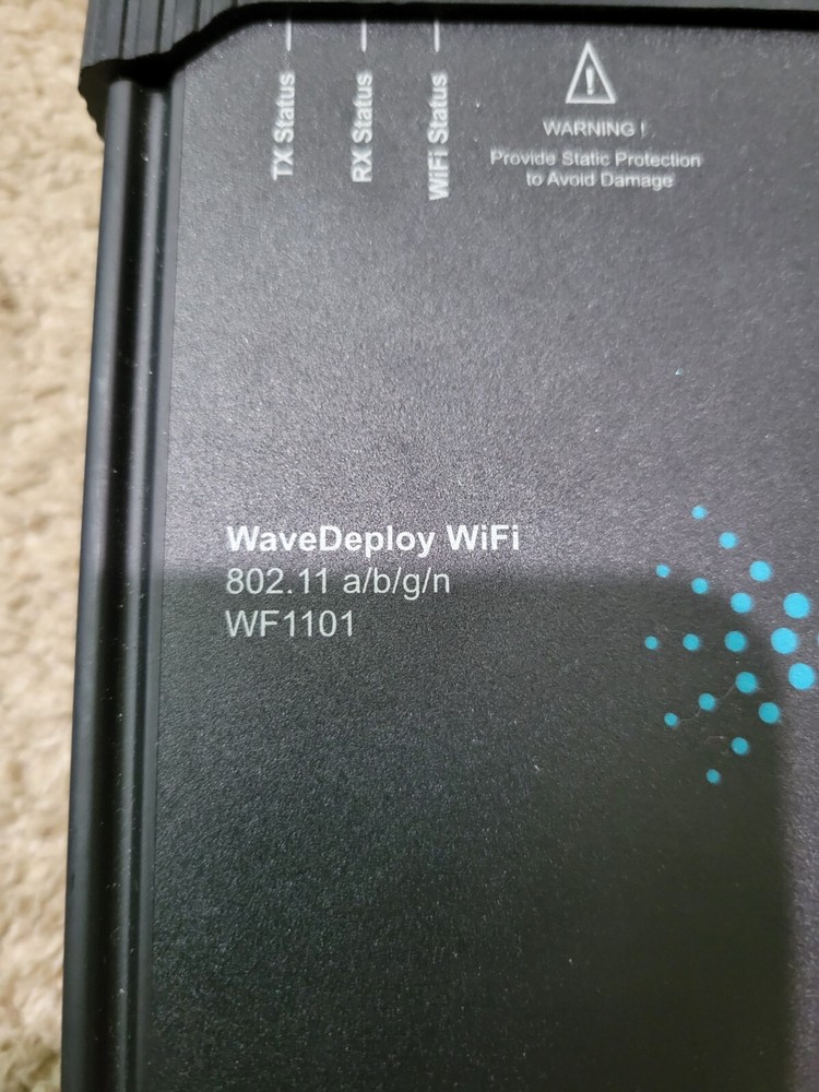 VeriWave WaveDeploy Ethernet Lot of Two - Models EF1101 & WF1101 - Untested
