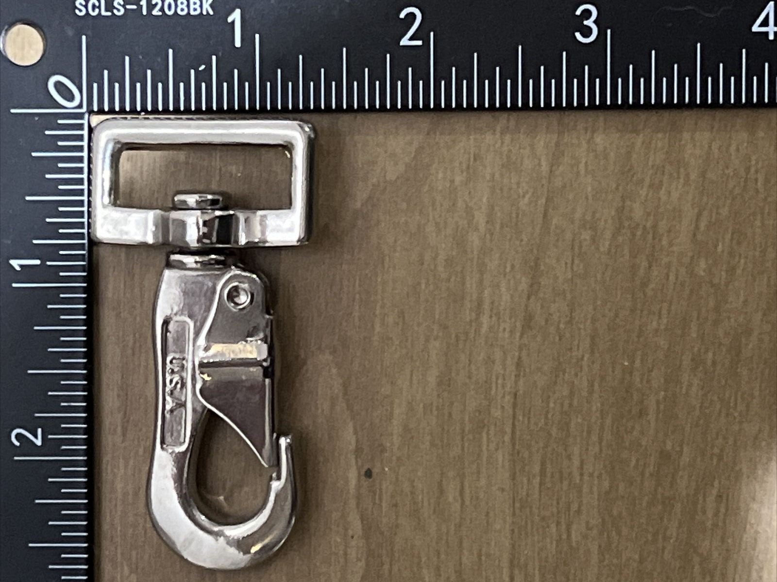 5 RARE MADE IN USA! Swivel Bolt Snap Hook Clip Horse Tack Bridle Halter Marine