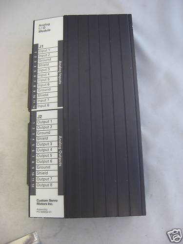Custom Servo Motors Module Controller 469882-01