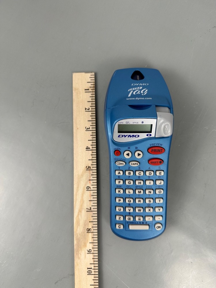 Dymo Letratag Handheld Thermal Label Maker Works