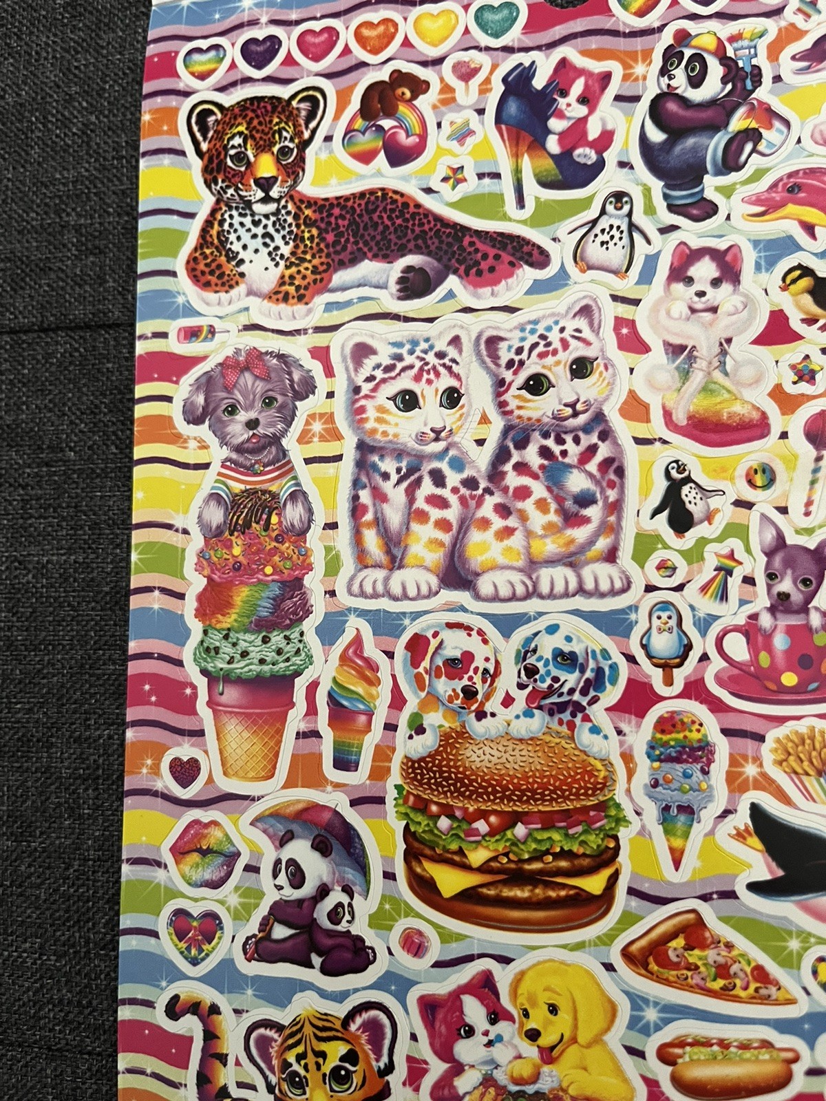 Lisa Frank Sticker Book 5 Sticker Sheets 600 Stickers Lisa Frank Stickers