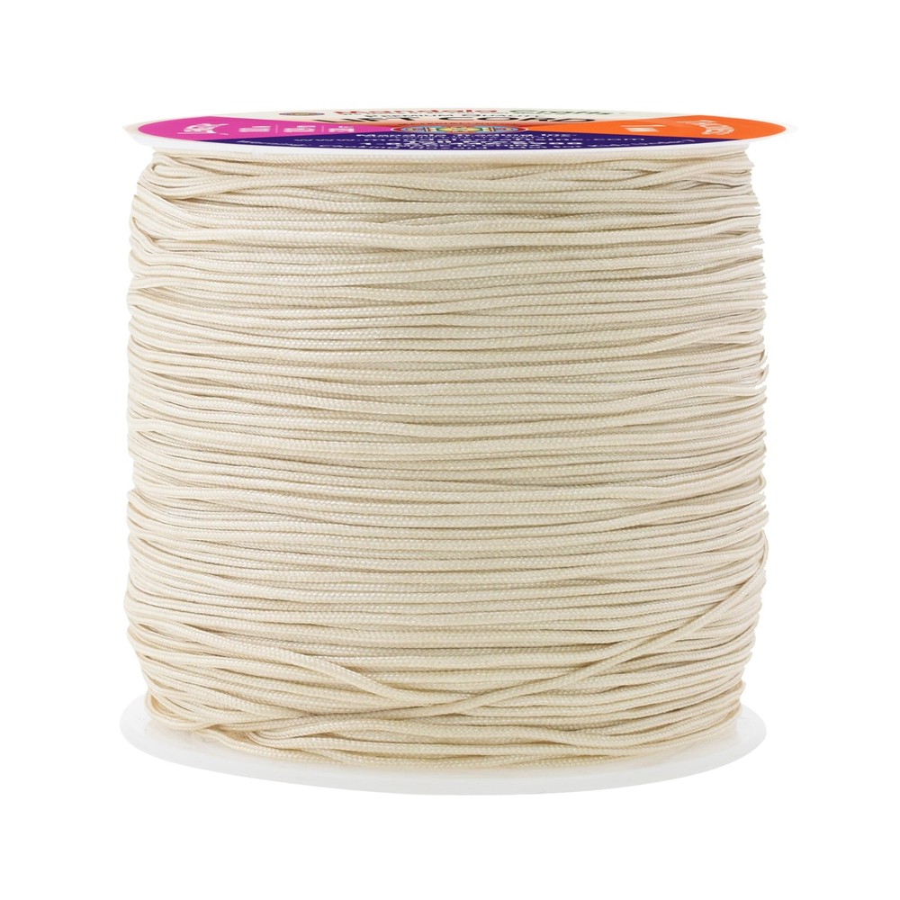 Mandala Crafts 1mm Egg Shell Blind Strings Lift 109 Yards,