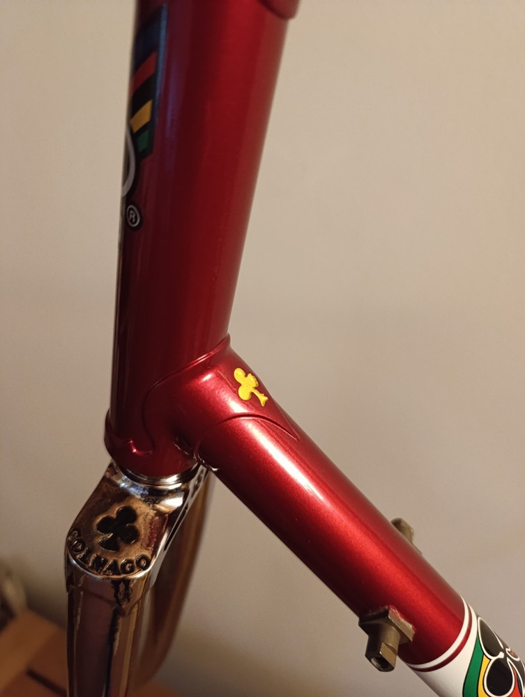 steel racing bike frame