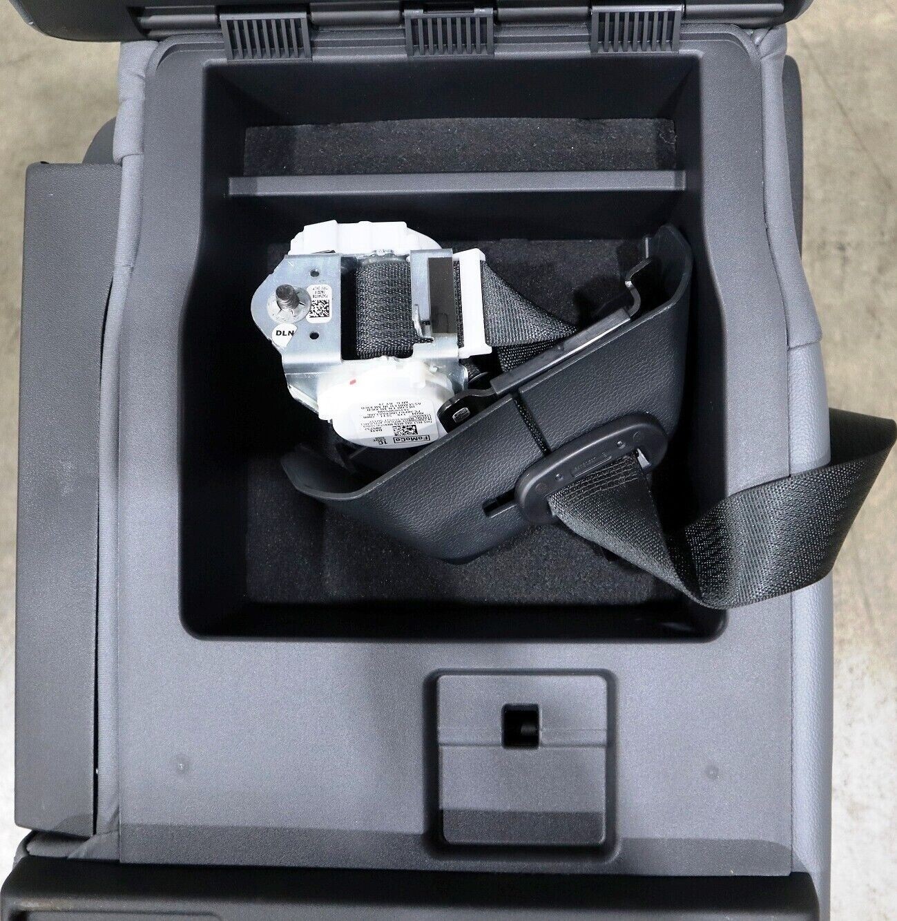 FORD F250 F350 SUPER DUTY FRONT VINYL GRAY BUCKET SEATS NEW GREY SET KIT OEM