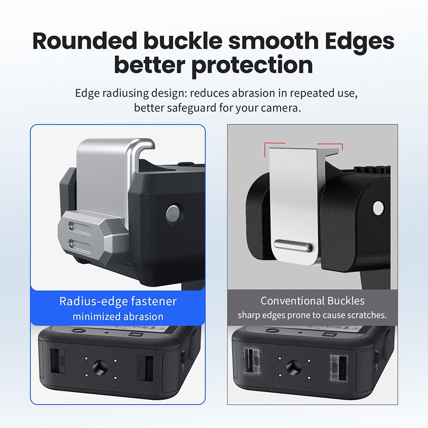 Plastic Quick Release Mount for DJI 0SM0 360/Action 5 Pro/4/3