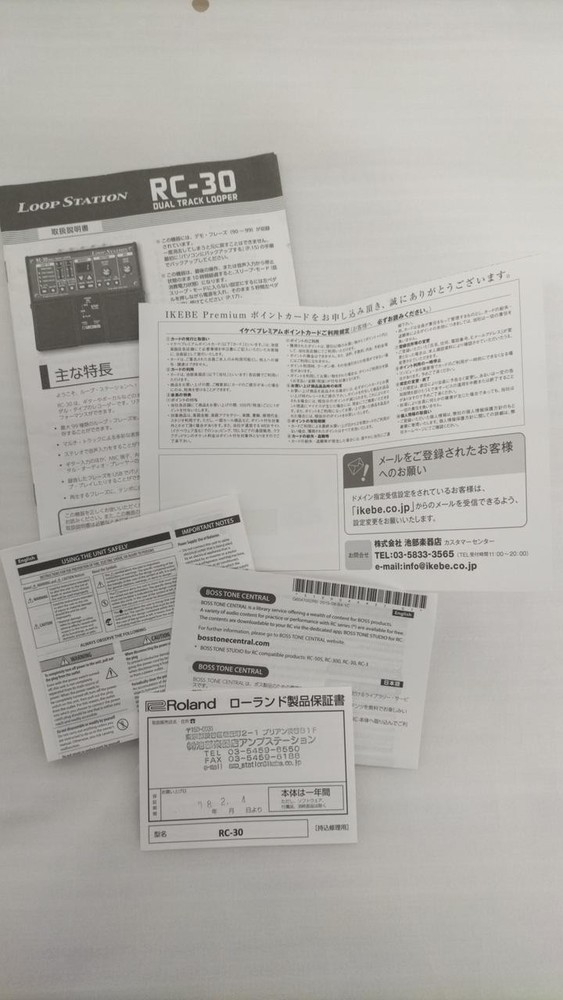 BOSS Model RC-30 Loop Station