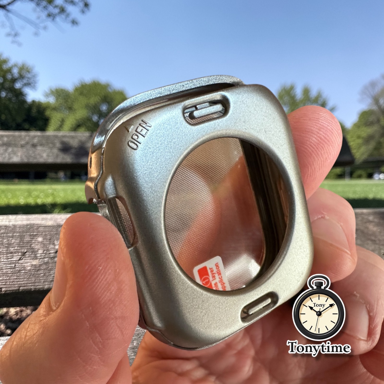 Titanium Sentinel Ultra Elite Mod Kit Apple Watch Ultra 49mm Case + B.Fly Clasp