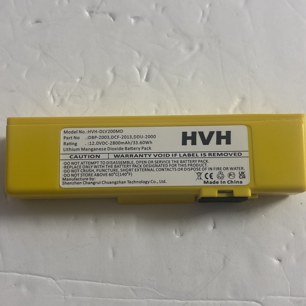 AED Battery Pack Replacement for Defibtech Lifeline VIEW/ECG/PRO DBP‑2003