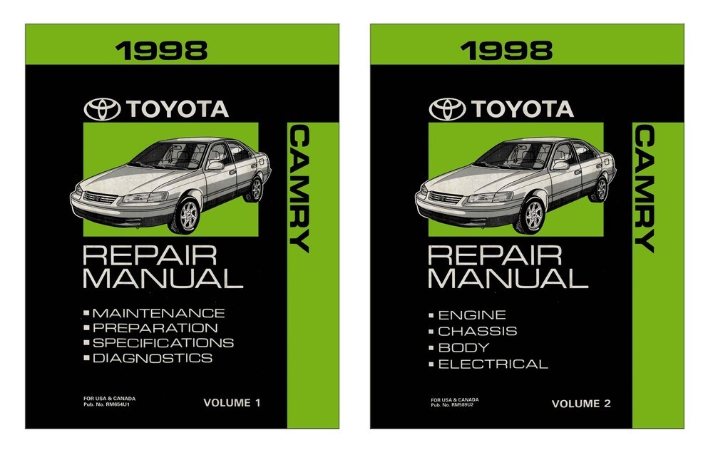 1998 Toyota Camry Factory Shop Service Manual