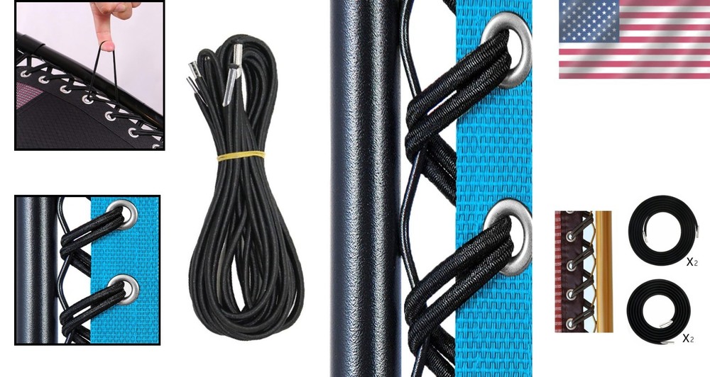 Nylon Elastic Replacement Cords for Zero Gravity Chairs - Easy Install Kit