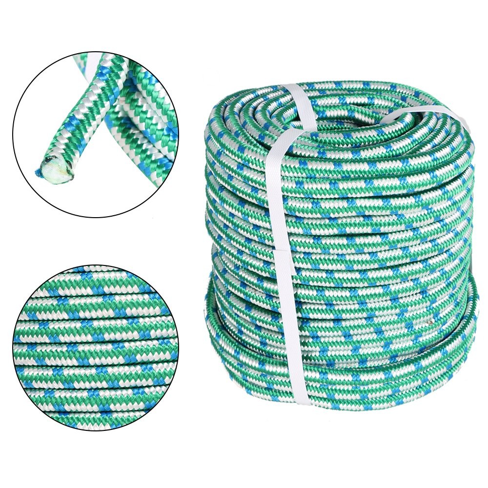 Durability Braid Polyester Rope Arborist Tree Rope 1/2" × 150' 16 Strand