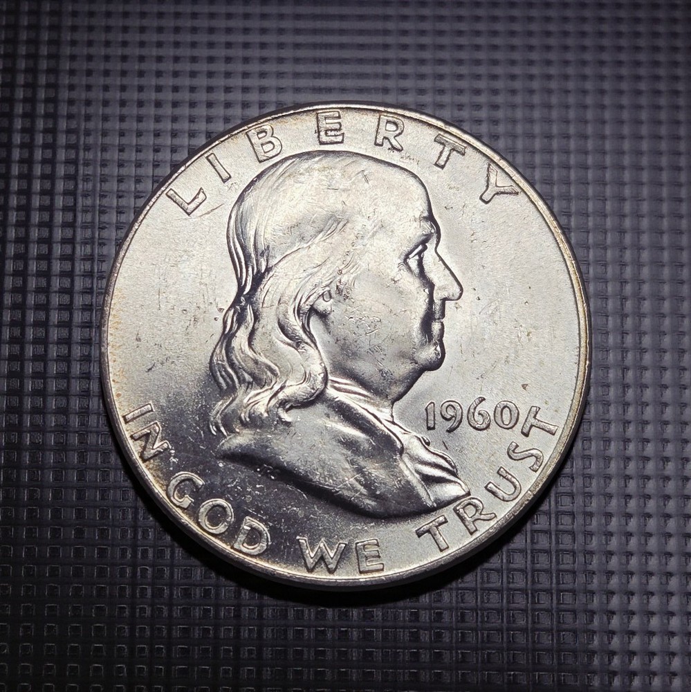 1960-P Franklin Half Dollar 90% Silver