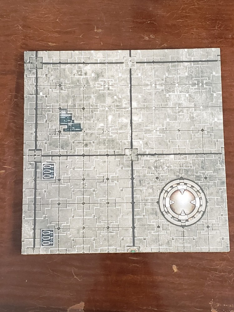 40K Kill Team Shadowhunt Garranox Terrain Map Temple & Ship Deck  16" x 24"