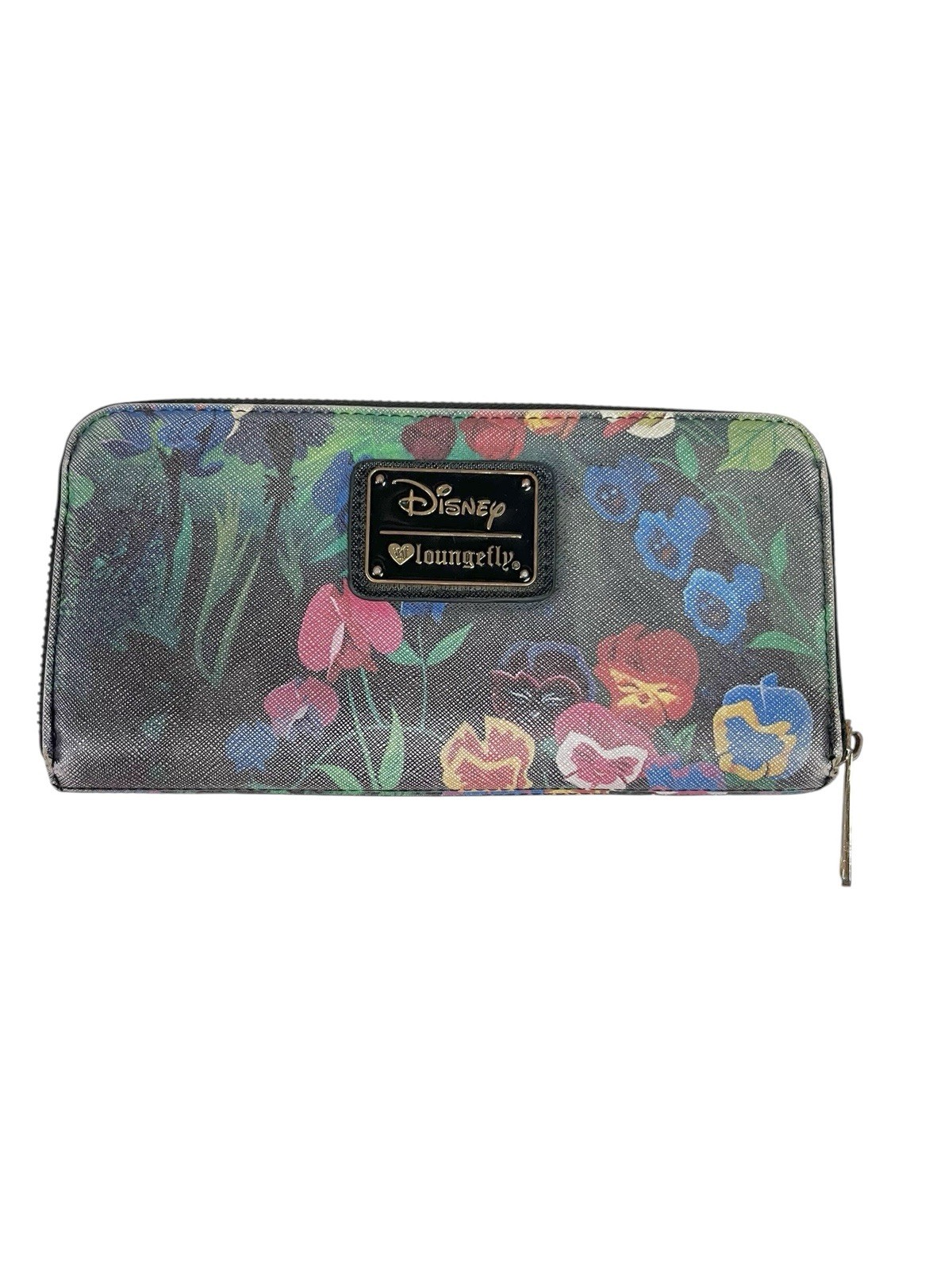 Loungefly Disney Alice in Wonderland Garden Zip Around Wallet Sold Out Retired