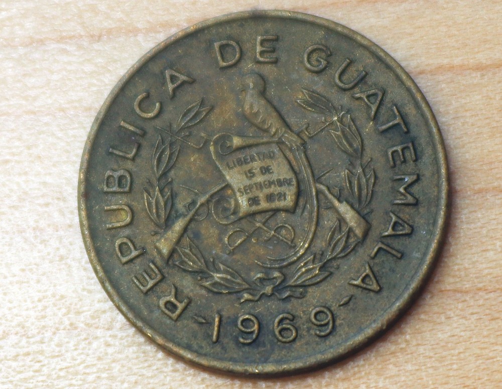 1969 Guatemala 1 Centavo