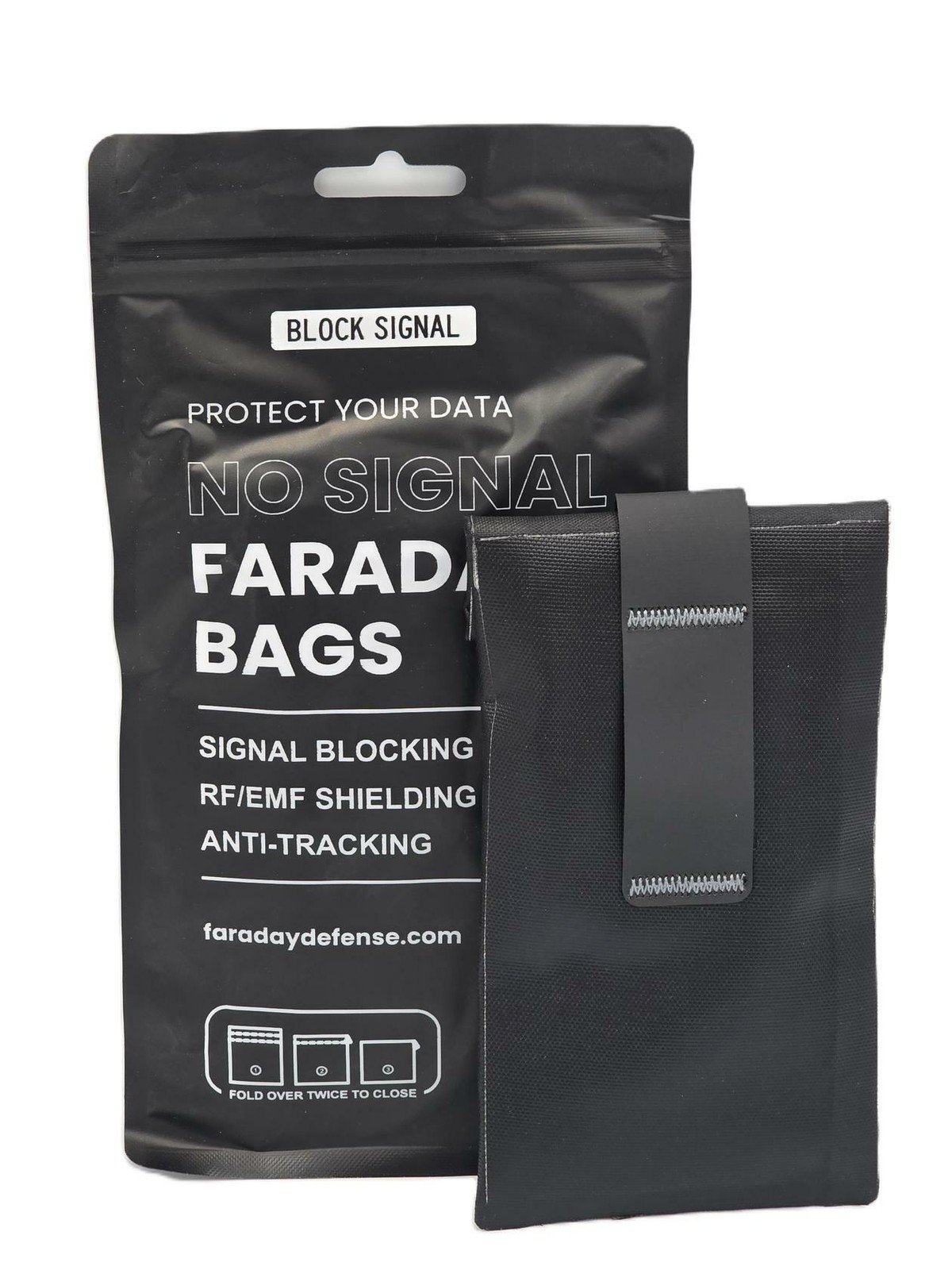 Faraday Jacket Anti-Theft Key Fob/Credit Card RF/EMF Shield/Signal Block Dry Bag