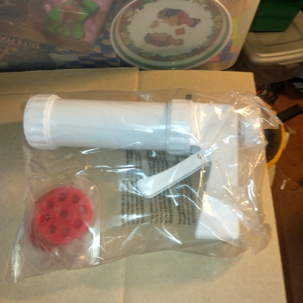 Wilton Cookie Press 12 Assorted Discs Shapes Manual Sealed Box