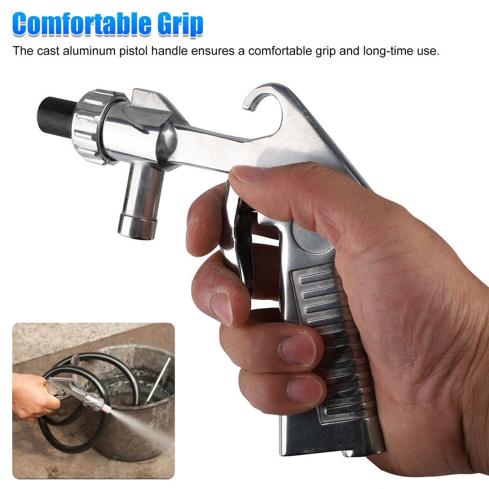 Sandblaster Air Cleaning Sandblasting Sand Blaster Nozzle Pneumatic Tool Sets