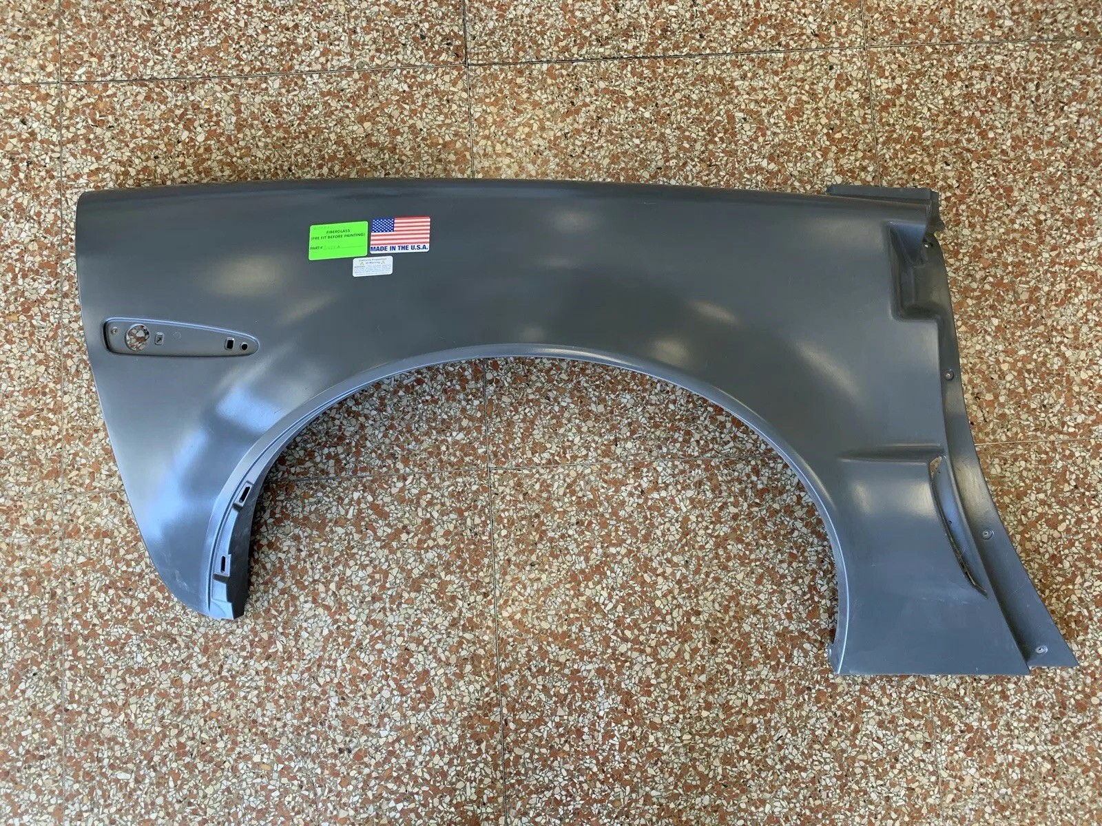 05-13 Corvette Quarter Panel - R.H. Coupe (Z06 Design) (U.S. Made)