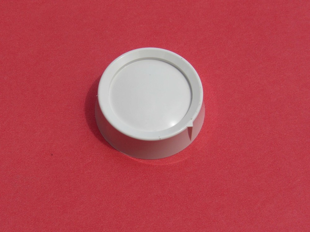 (2) White LUTRON Knobs fits volume control, fan, dimmers, etc