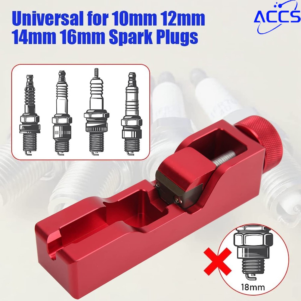 Universal Matte Engine Spark Plug Gap Tool Gapping Gapper 10mm 12mm 14mm 16mm