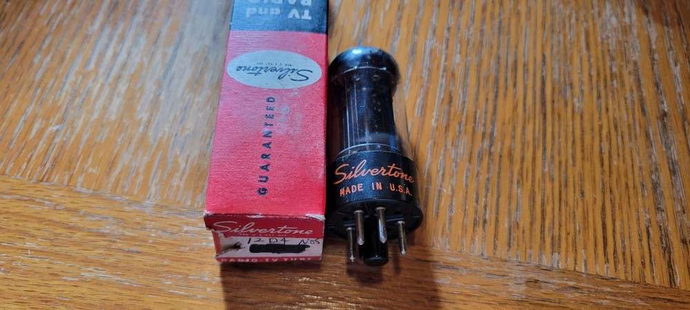 Silvertone NOS 12D4 Vacuum Tube Tested