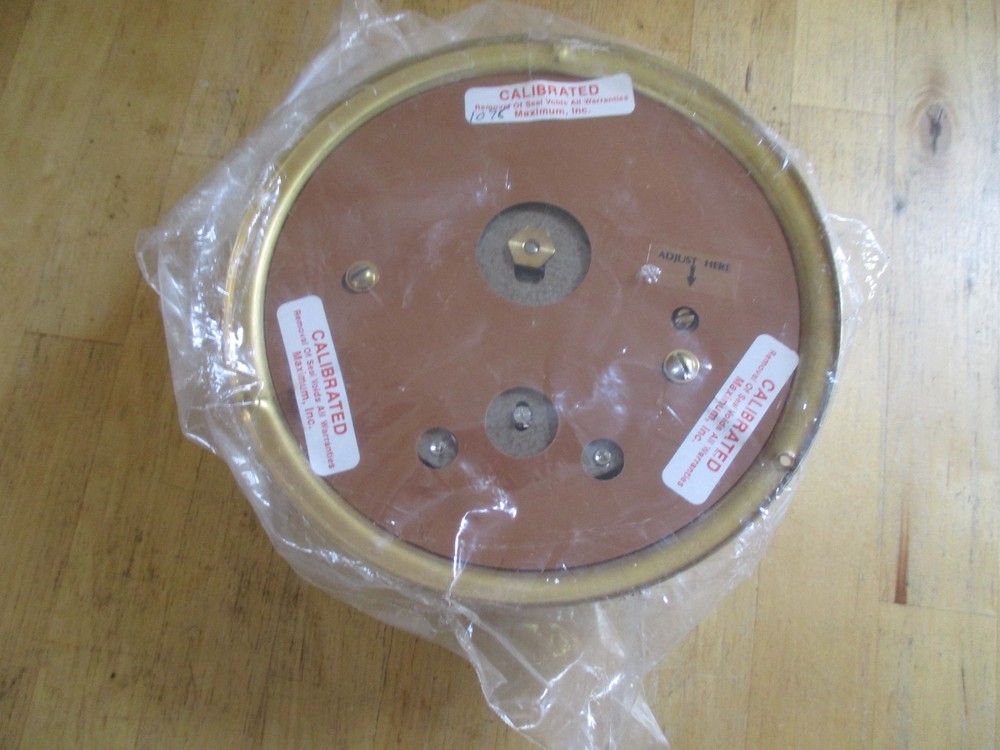 Maximum Proteus PRB Analog Barometer Brass Case