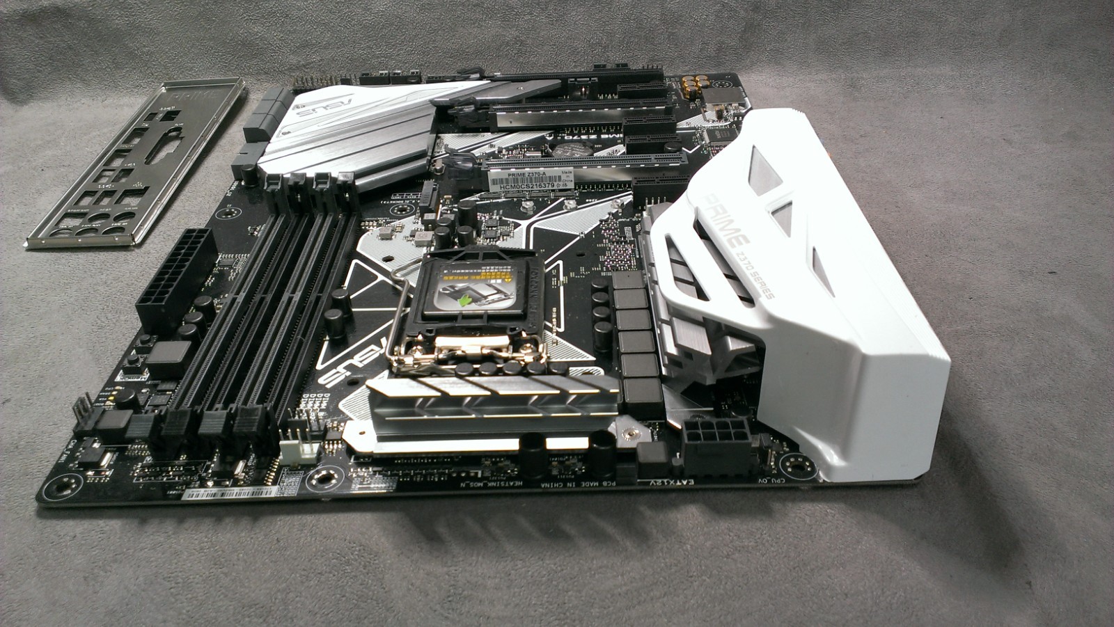 ASUS Prime Z370-A LGA1151 DDR4 Intel Motherboard & IO Plate