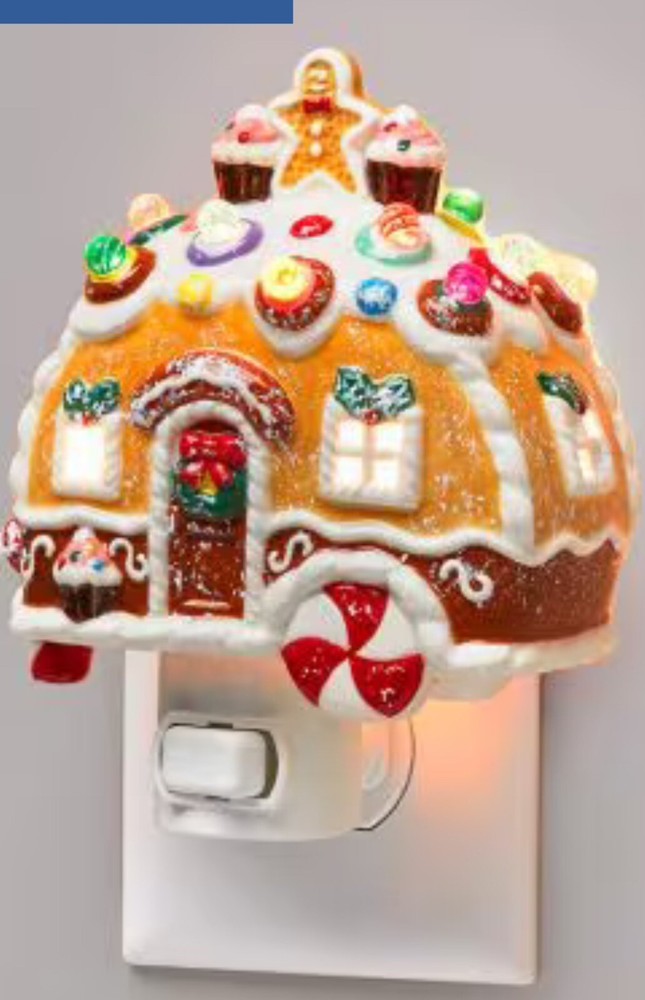 Gingerbread Holiday Night Light