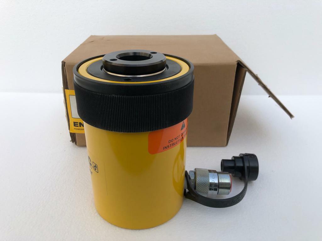 Enerpac RCH 302 Hydraulic Holl-O-Cylinder 30 Tons Capacity 2" Stroke Hollow Ram