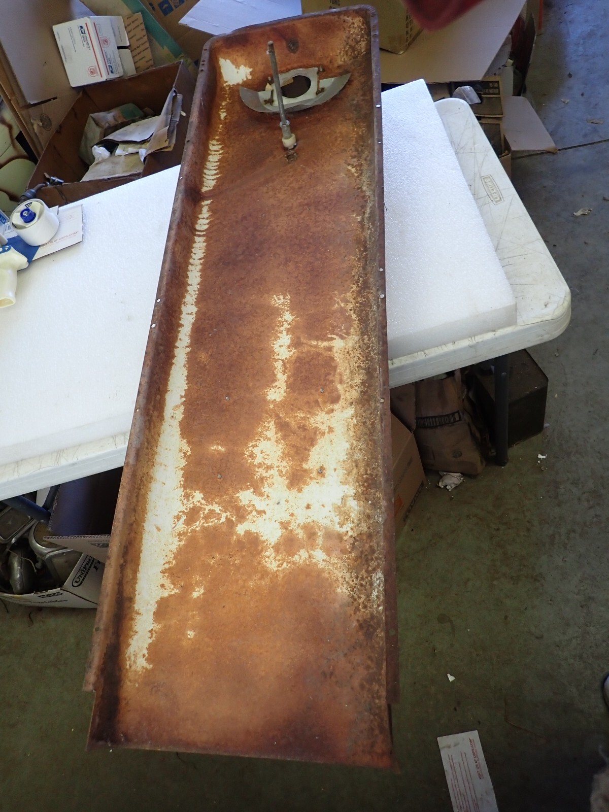 Vintage Tokeim 300 Gas Pump Side Door With Porcelain Sign