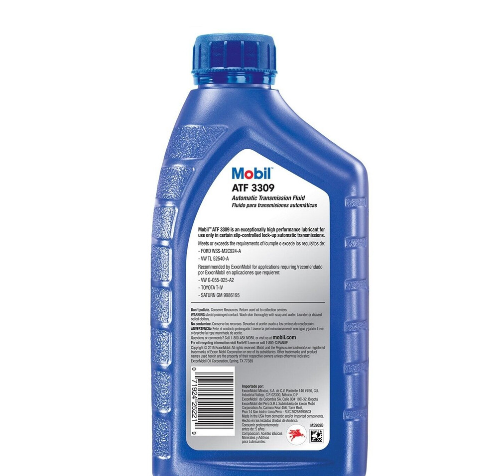 12Pack!!! MOBIL 123062 ATF 3309