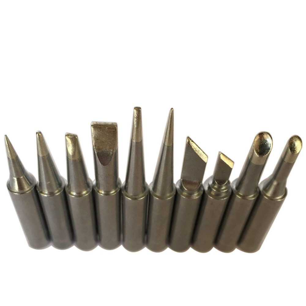 Universal 900M Soldering Iron Tips - 10 Different Sizes for Enhanced Precision