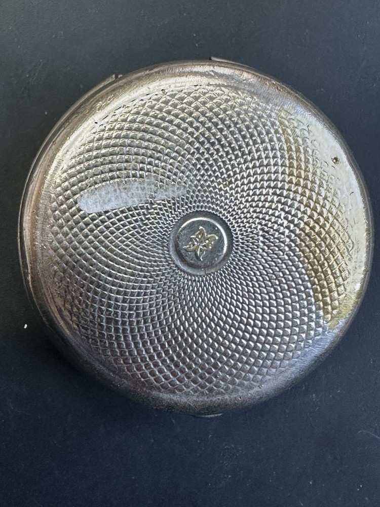 Antique German Pocket Compass & Pedometer w/ Integrated Cutting Blade