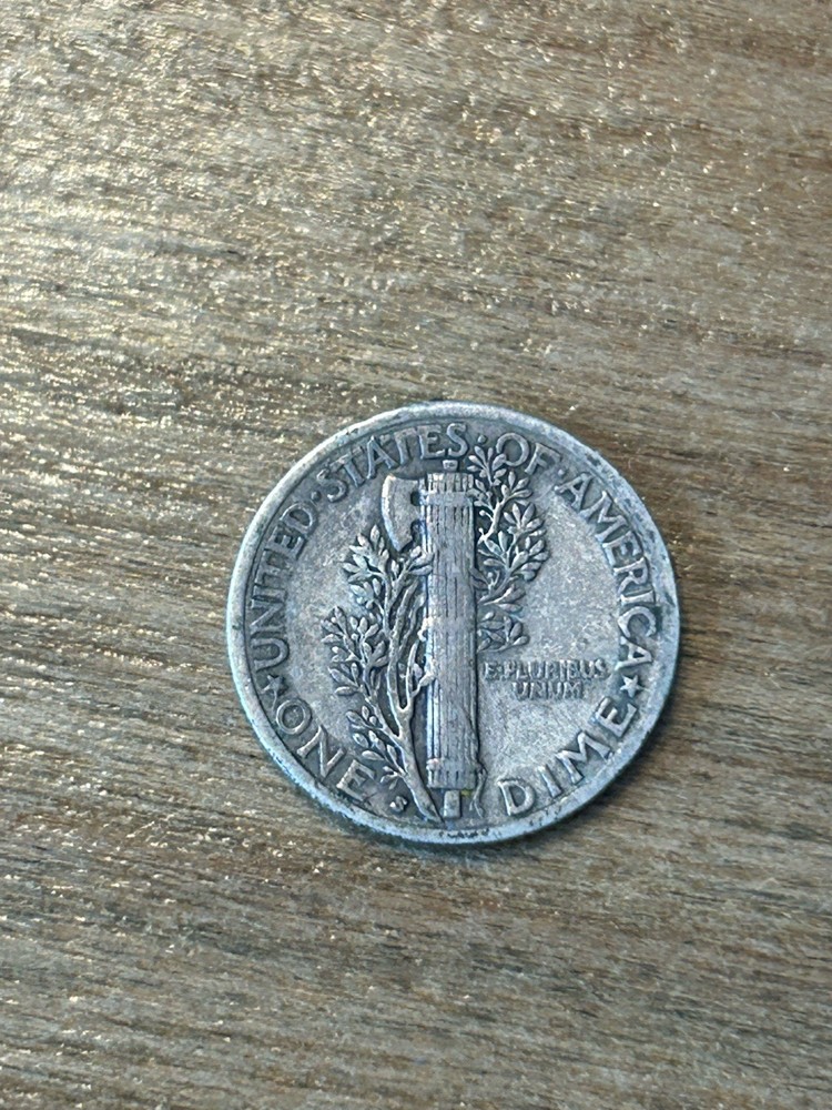 1937S Mercury Dime VF