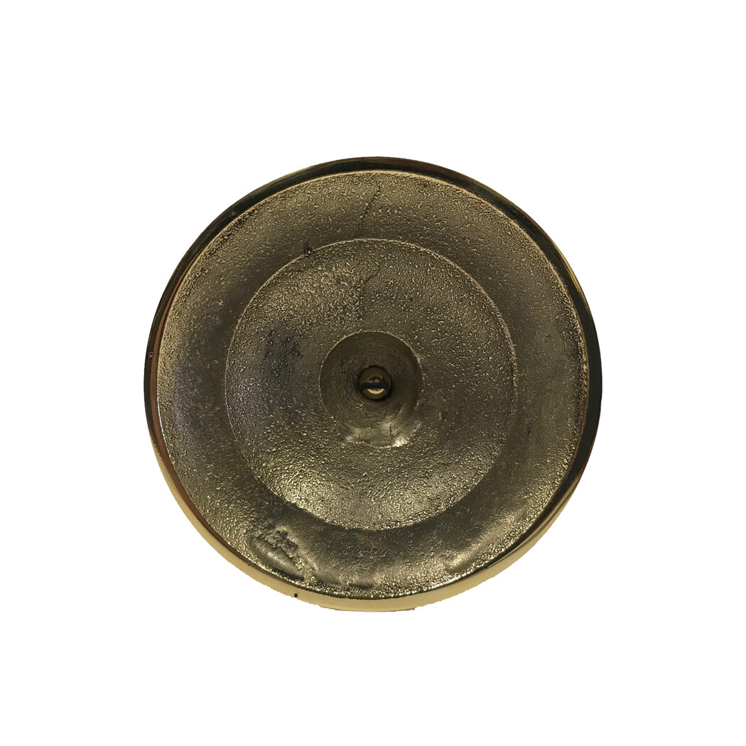 3-1/2" Ornate Solid Polished Brass Writing Pen Holder with Bone Handle Nib Pen