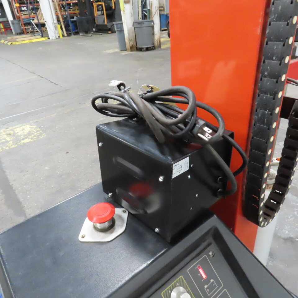 Robopac T/2001 Automatic Robot Pallet Stretch Wrapper Machine 76" H