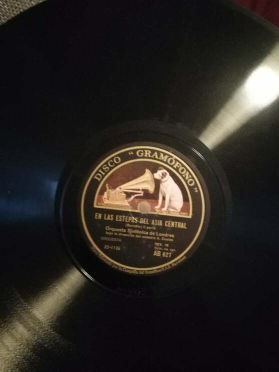 Gramophone disk - disco gramofono